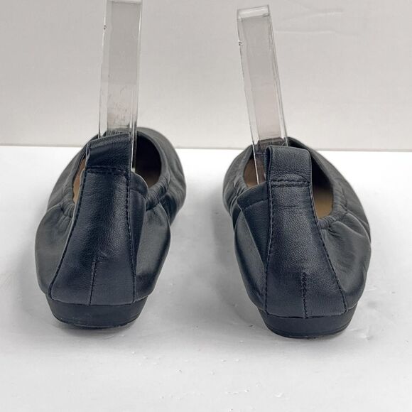 Vince Camuto Ballet Flats Shoes Womens Size 7.5 Black Slip On Comfort - Picture 7 of 12